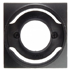 ELEMENT CENTRALNY DO SYGNALIZATORA ŚWIETLNEGO E14 ANTRACYT B.3/B.7  - 11981606 - HAGER - BERKER