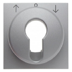 ELEMENT CENTRALNY DO ŁĄCZNIKA ŻALUZJOWEGO NA KLUCZ ALU B.KWADRAT/B.7  - 15061404 - HAGER