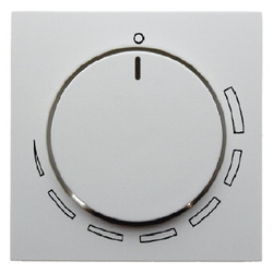 ELEMENT CENTRALNY Z POKRĘTŁEM REGULACYJNYM DO REGULATORA OBROTÓW BIAŁY S.1/B.3/B.7 - 11371929 - HAGER