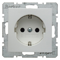 GNIAZDO SCHUKO BIAŁY S.1/B.3/B.7  - 47231909 - HAGER