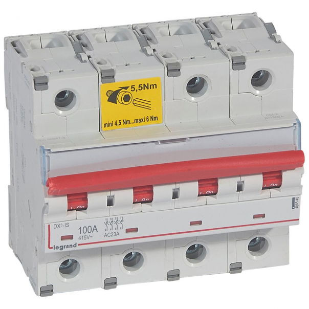 ROZŁĄCZNIK IZOLACYJNY 100A 4 BIEGUNY FRX 404 - 406546 - LEGRAND