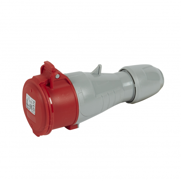 GNIAZDO PRZENOŚNE 16A 3-POLOWE Z TOREM NEUTRALNYM Z UZIEMIENIEM 400V IP44 P17 TEMPRA PRO - 555109 - LEGRAND