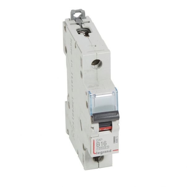 WYŁĄCZNIK NADPRĄDOWY B 16A 1 POLOWY CHARAKTERYSTYKA B SERII DX3 S 311 - 408872 - LEGRAND