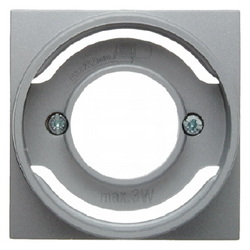 ELEMENT CENTRALNY DO SYGNALIZATORA ŚWIETLNEGO E14 ALU B.1/B.7  - 11981404 - HAGER