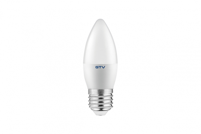 ŹRÓDŁO ŚWIATŁA LED E27 C30 6W 520LM 3000K WW ŚWIECZKA - LD-SMGC30C-60 - GTV