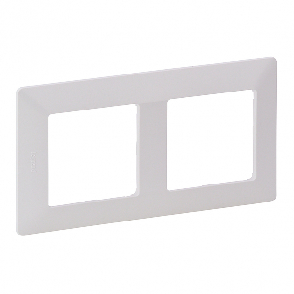 RAMKA PODWÓJNA BIAŁY VALENA LIFE - 754002 - LEGRAND