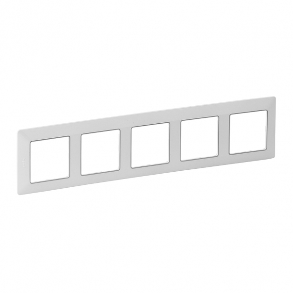 RAMKA PIĘCIOKROTNA BIAŁA/CHROM VALENA LIFE - 754035 - LEGRAND