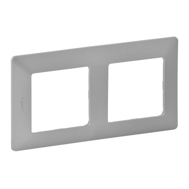 RAMKA PODWÓJNA ALUMINIUM VALENA LIFE - 754132 - LEGRAND