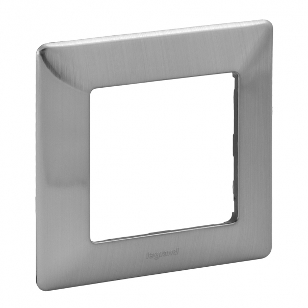 RAMKA POJEDYNCZA STALOWY VALENA LIFE - 754151 - LEGRAND