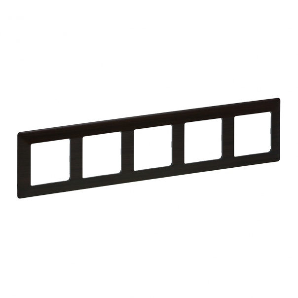 RAMKA PIĘCIOKROTNA WENGE VALENA LIFE - 754175 - LEGRAND