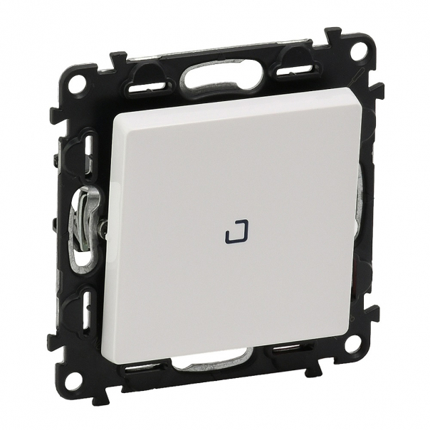 PRZYCISK PRZEŁĄCZY NO/NC PODŚWIETLANY BIAŁY6 A - 250 V~VALENA LIFE - 752112 - LEGRAND