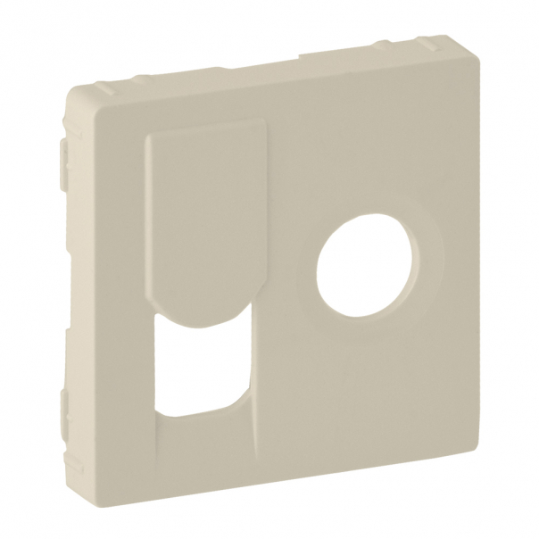 PLAKIETKA GNIAZDA TV/RJ45 VALENA LIFE - 754831 - LEGRAND