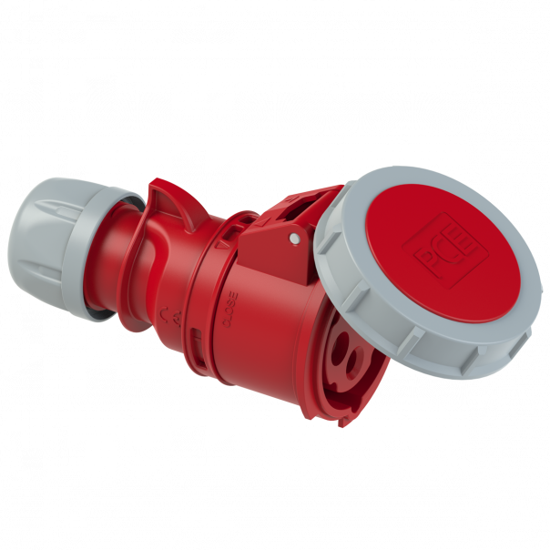 GNIAZDO PRZENOŚNE SHARK 16A 400V 3P+Z TWIST  - 2142-6 - PCE