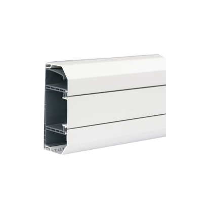 Kanał PVC Cablomax 130x55mm, długość 2 mb, cena za 1mb; czysta biel - TK02103/9 - KONTAKT SIMON