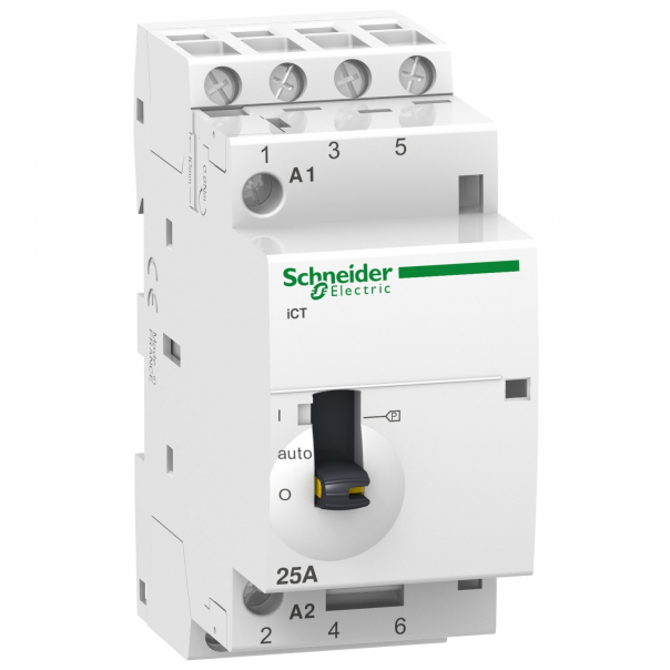 STYCZNIK MODUŁOWY 25A 4NO 50/50HZ 24 VAC ICT50R25-40-24 - A9C21134 - SCHNEIDER ELECTRIC