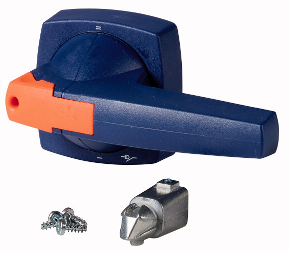 DŹWIGNIA NAPĘDU MONTAŻ NA DRZWI DO MECHANIZMÓW PRZEŁĄCZNIKÓW TYP D NIEBIESKA 8MM KO3KDB/P - 1818116 - EATON