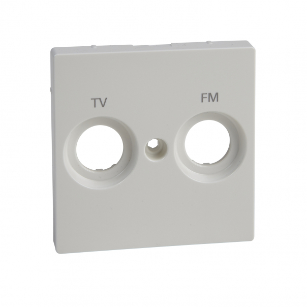 PŁYTKA CENTRALNA GNIAZDA FM/TV BIAŁY SYSTEM M. - MTN299919 - SCHNEIDER ELECTRIC