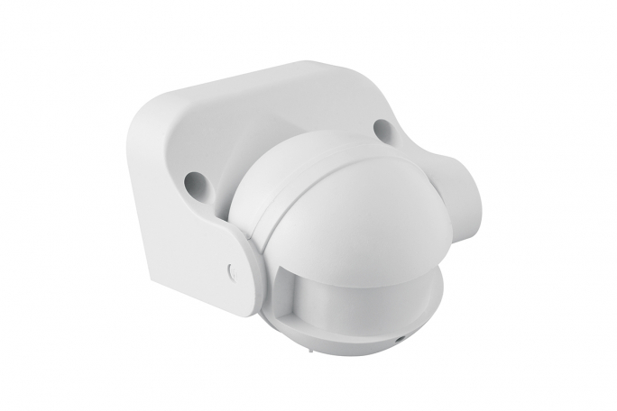 CZUJNIK MIKROFALOWY RUCHU N/T MAX 1200W 180 ° ZASIĘG 1-8M IP44 BIAŁY CM-1 - AE-CM1000-00 - GTV