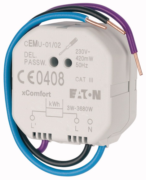 ODBIORNIK DO POMIARU ENERGII (3-3680W) CEMU-01/04 - 136477 - EATON
