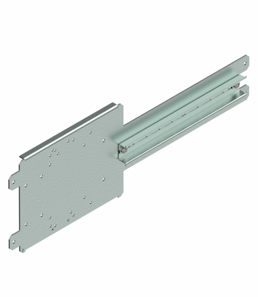 PŁYTA MONTAŻOWA 1XEB2/ED2 Z SZYNĄ TH35 NA 12 MOD. (500) PM 2 E12 M - 001101572 - ETI