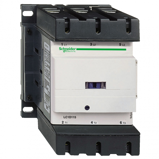 STYCZNIK MOCY 115A 3 POLOWY AC3 1NO 1NC CEWKA 115VAC TESYS D - LC1D115FE7 - SCHNEIDER ELECTRIC