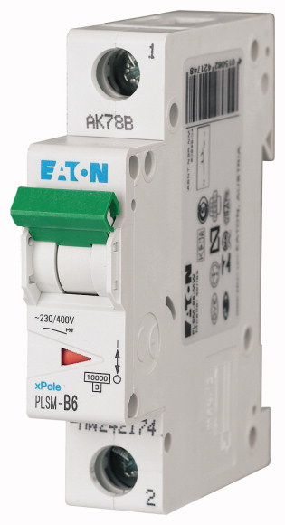 WYŁĄCZNIK NADPRĄDOWY 1-POLOWY PLSM-C6-MW - 242200 - EATON