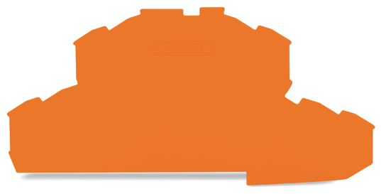 ŚCIANKA KOŃCOWA POMARAŃCZOWA TOPJOBS  - 2002-2492 - WAGO