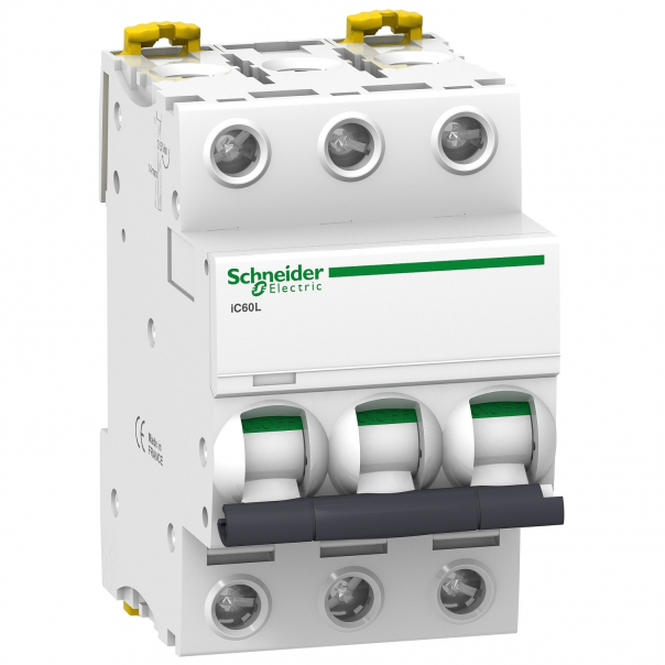 WYŁĄCZNIK NADPRĄDOWY C 32A 3 BIEGUNOWY CHARAKTERYSTYKA C IC60L - A9F94332 - SCHNEIDER ELECTRIC