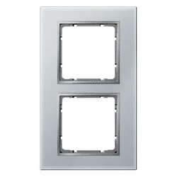 RAMKA PODWÓJNA SZKLANA ALUMINIOWY  B.7 - 10126414 - HAGER