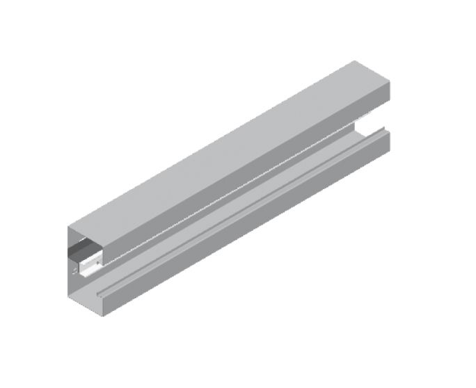 Kanał naścienny KS130H68/2 1,00 mm - 960113 - BAKS