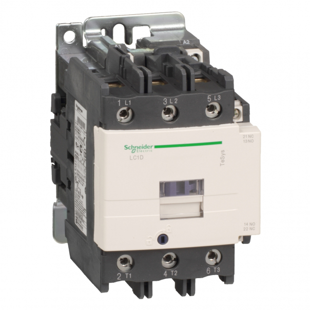 STYCZNIK MOCY 80A 3-POLOWY AC3 NC+NO 48V 50/60HZ LC1D80E7 - LC1D80E7 - SCHNEIDER ELECTRIC