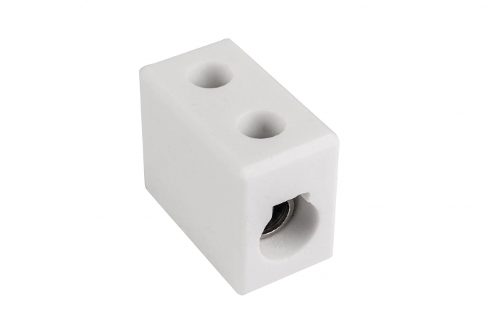 ZŁĄCZKA GWINTOWA PORCELANOWA 16MM2 1 TOR BIAŁY CPO-30A-1P - 80731516 - SIMET