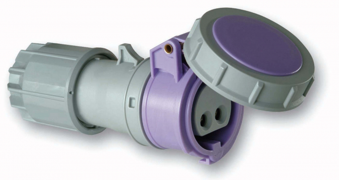 GNIAZDO PRZENOŚNE TWIST 24V 16 A 24V/~50/60Hz 2P IP67 - 2622v - PCE