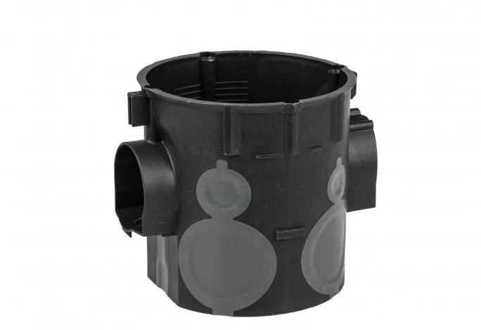 PUSZKA PODTYNKOWA ŁĄCZONA O60MM Z MEMBRANAMI PRZEBICIOWYMI GŁĘBOKA E107-2K  - 83107007 - SIMET