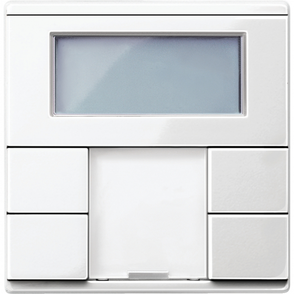 PRZYCISK WIELOFUNKCYJNY REGULATOR TEMPERATURY 2X BIAŁY POŁYSK SYSTEM M KNX - MTN6212-0319 - SCHNEIDER ELECTRIC