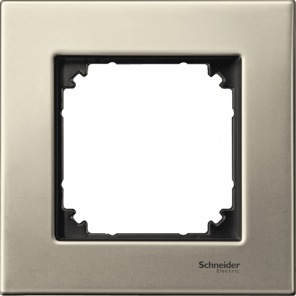 RAMKA METAL POJEDYNCZA TYTANOWY MERTEN M-ELEGANCE  - MTN403105 - SCHNEIDER ELECTRIC