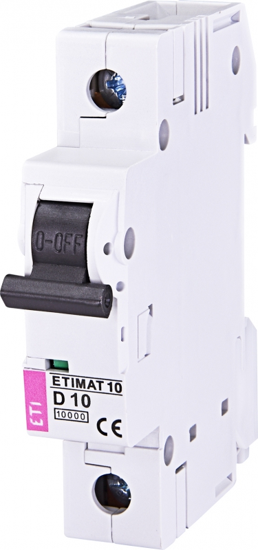 WYŁĄCZNIK NADPRĄDOWY ETIMAT 10 1P D10 - 002151714 - ETI