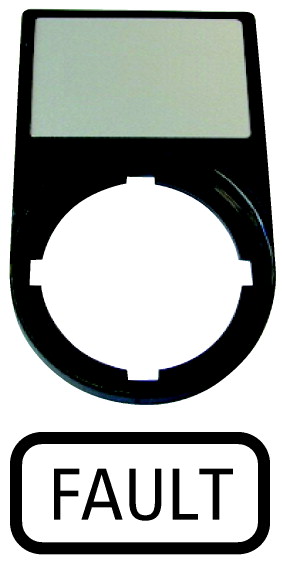 TABLICZKI OPISOWE,RAMKI TABLICZEK FAULT M22S-ST-GB8  - 216498 - EATON