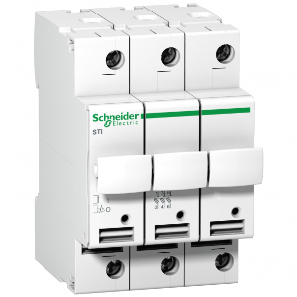 PODSTAWA BEZPIECZNIKOWA STI 3P 380V - A9N15655 - SCHNEIDER ELECTRIC