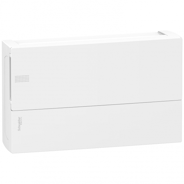 OBUDOWA NATYNKOWA 1 RZĄD 18 MODUŁÓW/RZĄD IP40 DRZWI BIAŁE MIP-1-18-NT-P  - MIP12118 - SCHNEIDER ELECTRIC