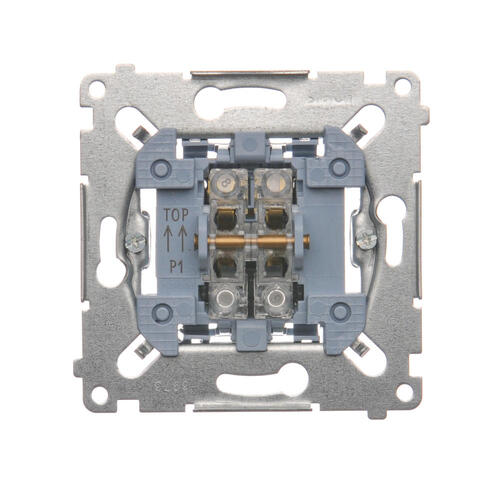 Przycisk podwójny zwierny (mechanizm) 10AX, 250V~, szybkozłącza - SP2M - KONTAKT SIMON