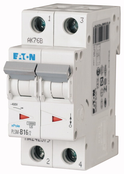 WYŁĄCZNIK NADPRĄDOWY 2-POLOWY PLSM-B16/2-MW  - 242379 - EATON
