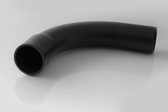 KOLANO JEDNOKIELICHOWE DO RUR PRZYŁ. SZT. UV- ZRPS-UV-1- KIEL 32 CZARNE - 10780 - TTPLAST