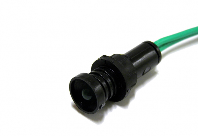 KONTROLKA DIODOWA KLOSZ 5 MM 230V ZIELONY KLP5G - 84505005 - SIMET