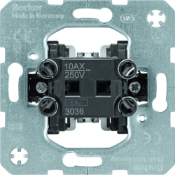 ŁĄCZNIK JEDNOKLAWISZOWY 2 BIEGUNY MECHANIZM ZACISKI AUTOMATYCZNE ONE.PLATFORM - 533032 - HAGER