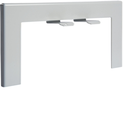 MASKOWNICA PRZEBICIA 65X130, STALOWA, JASNOSZARA. - BRP65130W7035 - HAGER