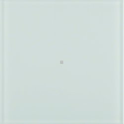 PRZYCISK POJEDYNCZY STANDARD SZKŁO BIAŁE B.IQ  - 75161090 - HAGER