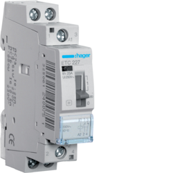 STYCZNIK TARYFOWY DZIEŃ/NOC 230VAC 1NO+1NC 25A. - ETC227 - HAGER