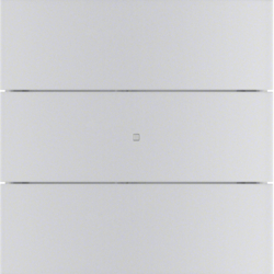 PRZYCISK POTRÓJNY STANDARD ALUMINIUM B.IQ  - 75163094 - HAGER