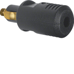 WTYCZKA DO GNIAZDA SAMOCHODOWEGO CZARNY INTEGRO FLOW - 4637 - HAGER